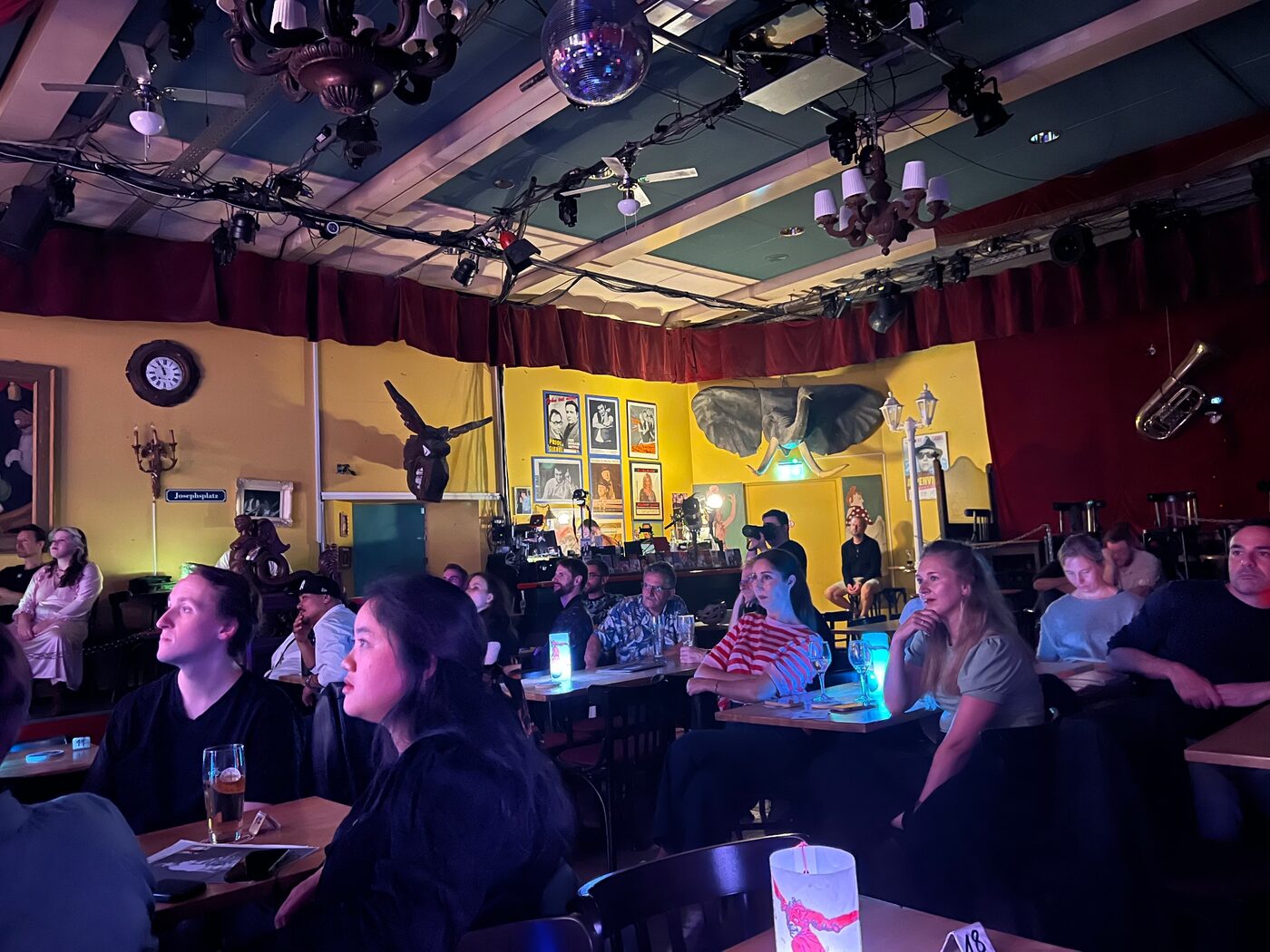 Audience at the Munich Song Contest